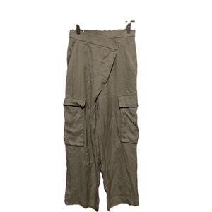 Zara Full Length Cargo Pants Grey Trousers. XS